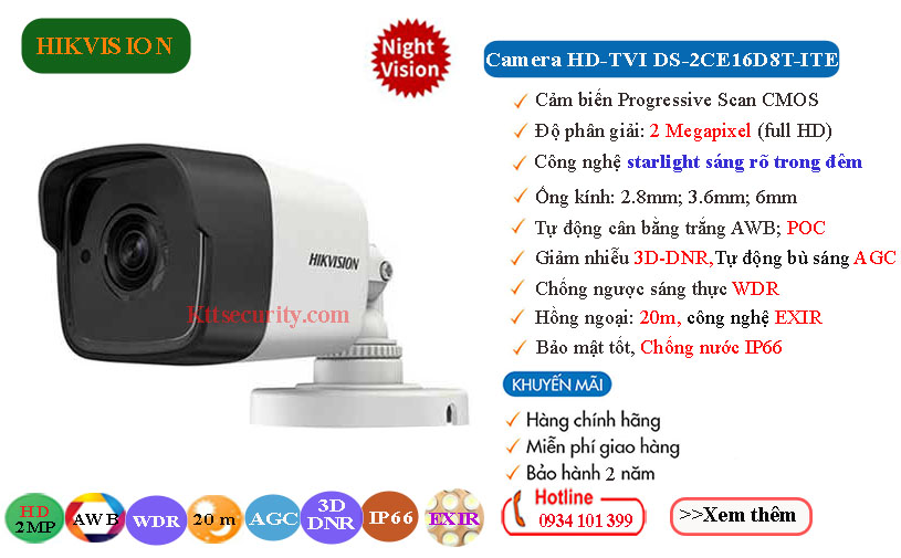 Camera-hd-1080P-DS-2CE16D8T-ITE-hikvision